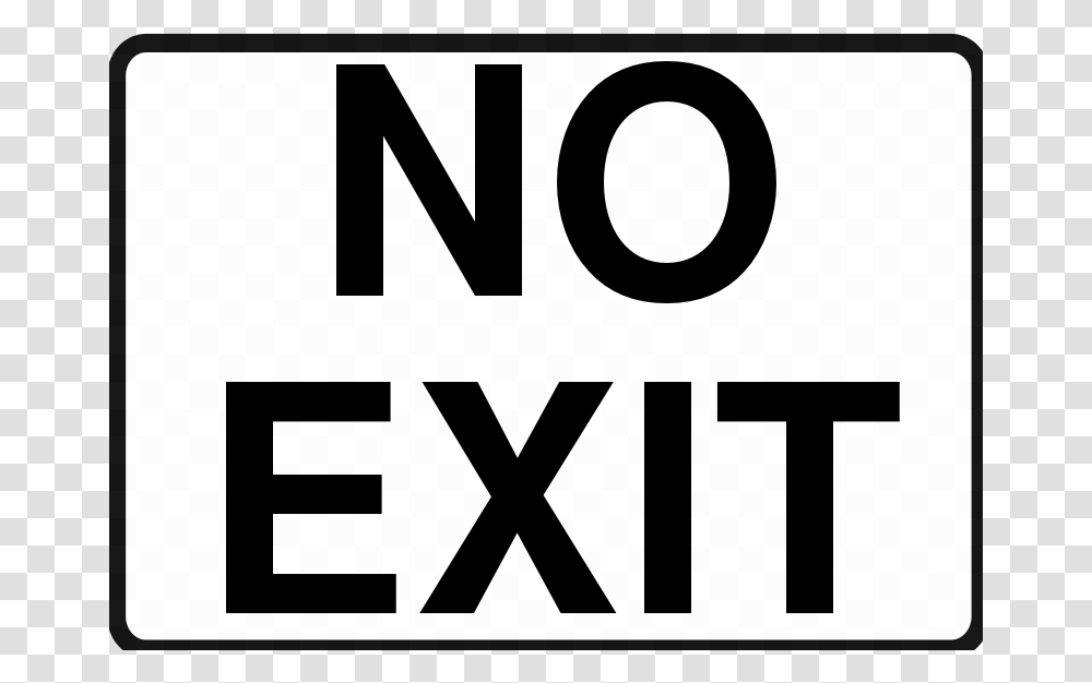 No Exit Black On White, Music, Label, Word Transparent Png