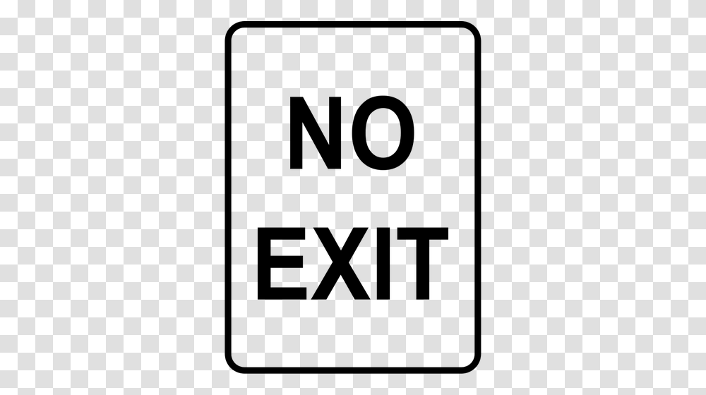 No Exit Vector Sign, Gray, World Of Warcraft Transparent Png