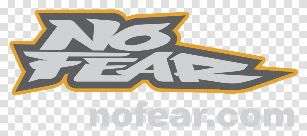 No Fear Logo No Fear Car Sticker, Label, Alphabet Transparent Png