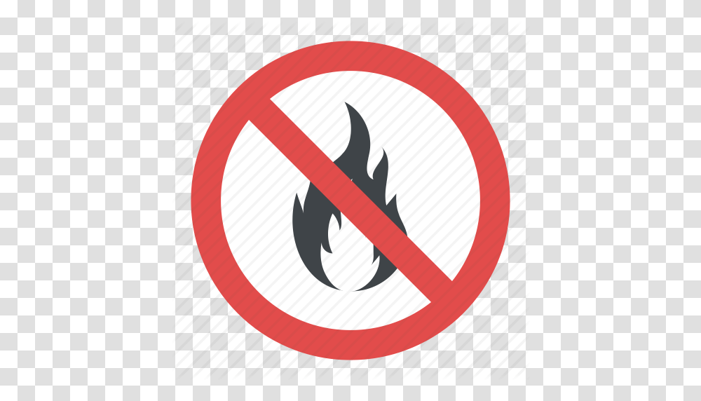 No Fire Flame Sign No Fire Sign No Open Flame Label No Open, Logo, Arrow Transparent Png