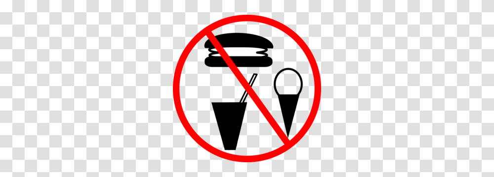 No Food Allowed Clip Art, Sign, Road Sign Transparent Png