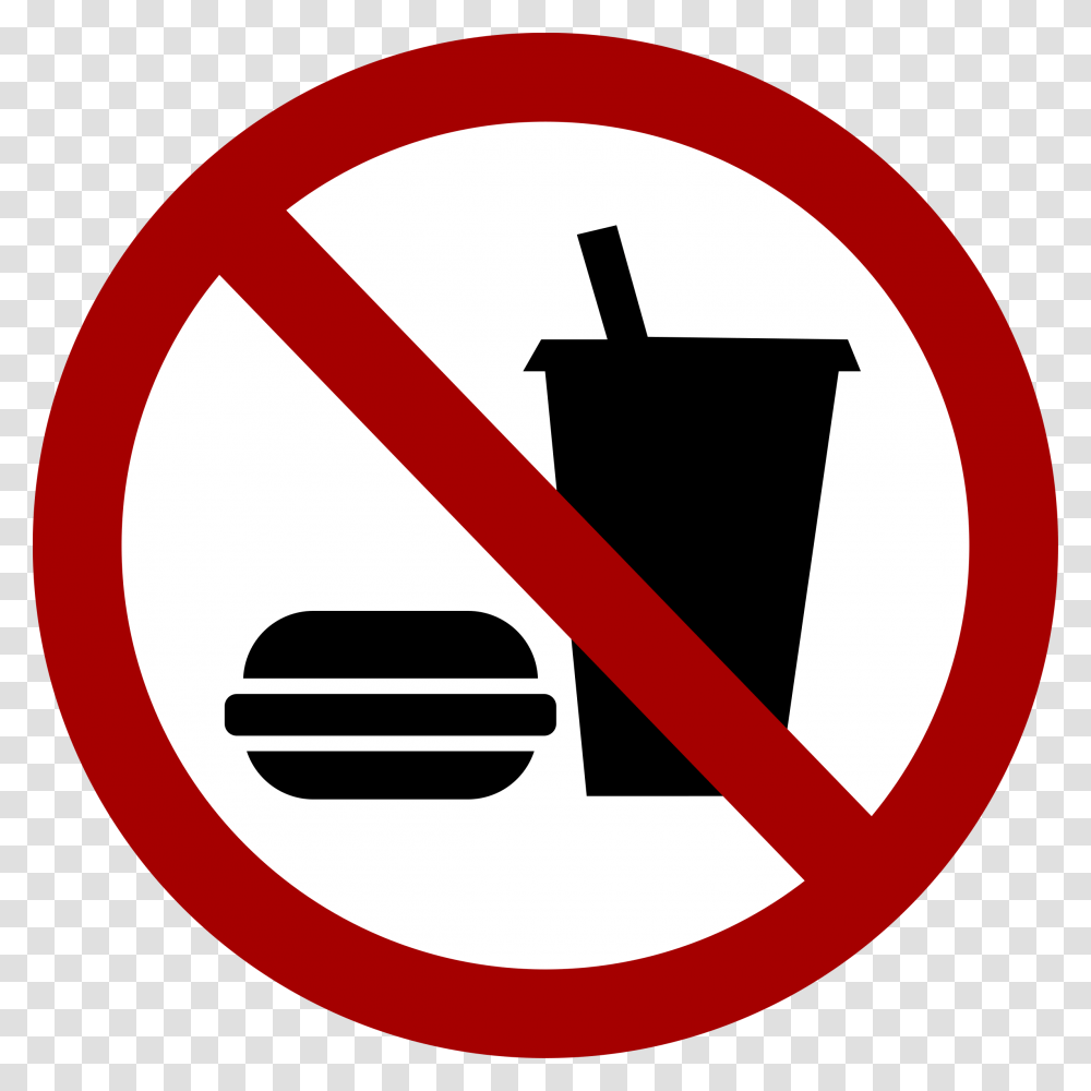 No Food Clipart, Road Sign, Stopsign, Urban Transparent Png