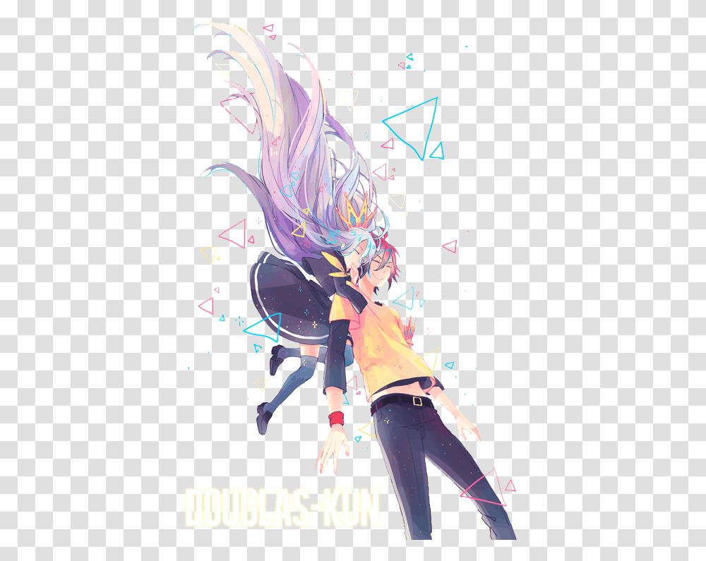 No Game Life Aesthetic Icon Shiro Sora Fan Art, Graphics, Person, Human, Poster Transparent Png