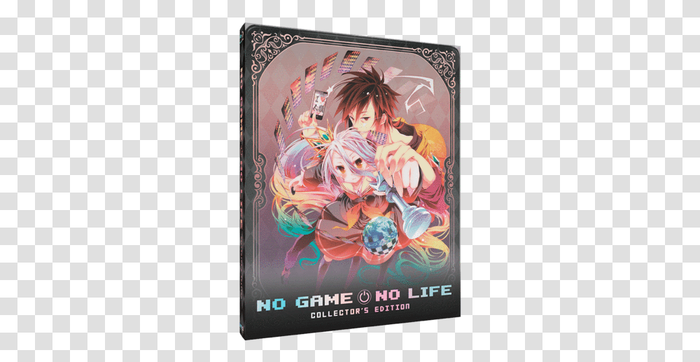 No Game Life Complete Collection No Game No Life Edition, Poster, Advertisement, Manga, Comics Transparent Png