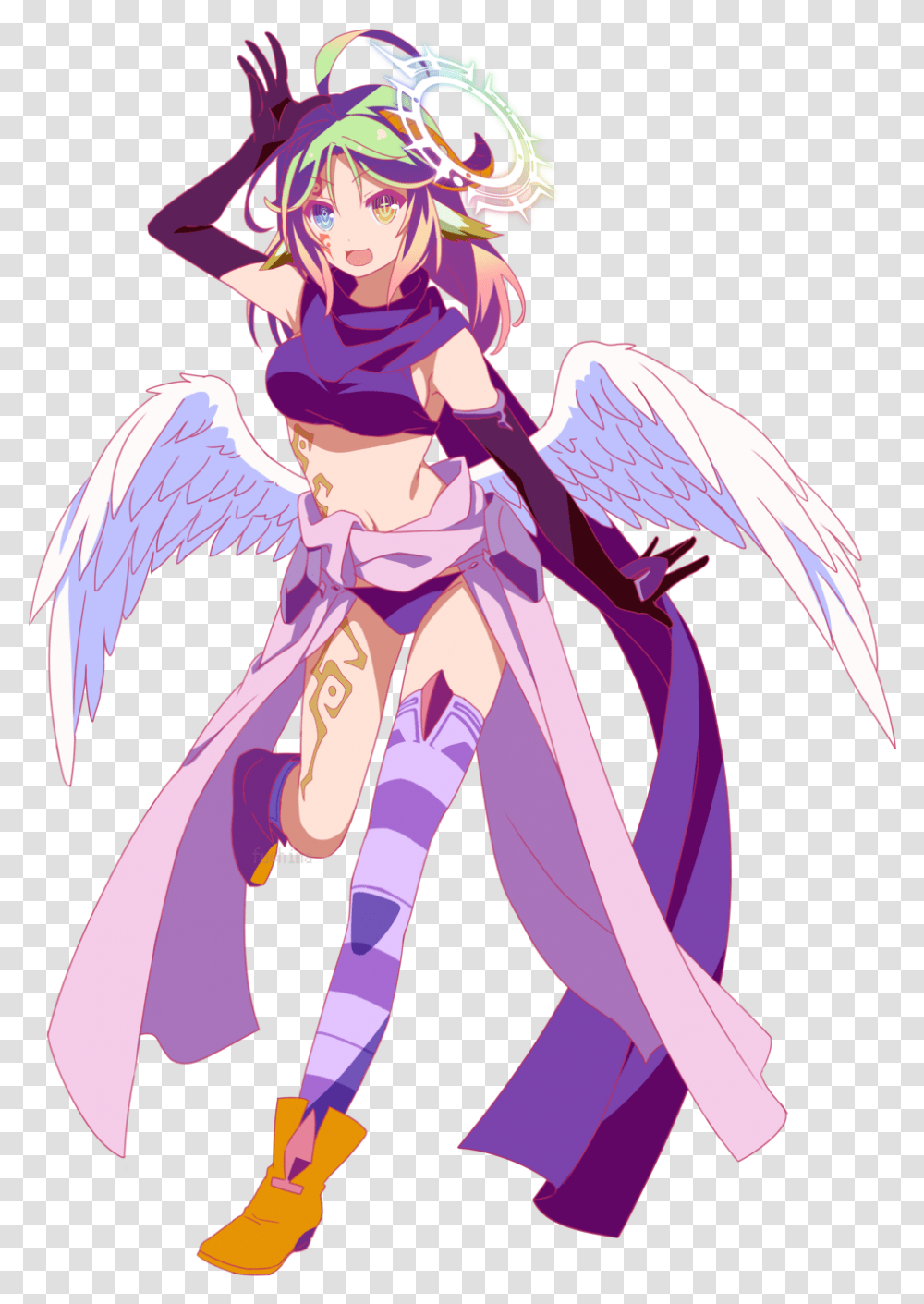 No Game Life Flugel No Game No Life Azriel, Art, Angel, Archangel, Person Transparent Png