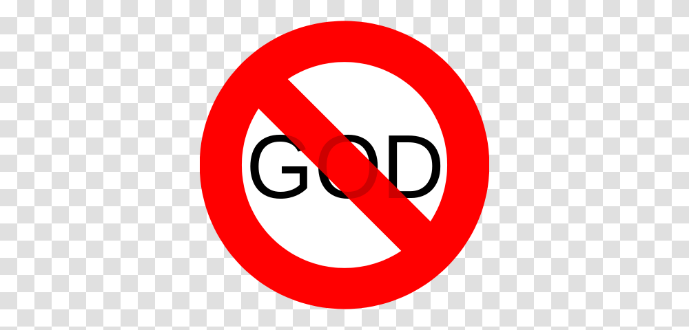 No God, Road Sign, Stopsign Transparent Png