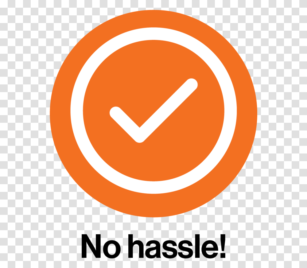No Hassle Icon Circle, Label, Logo Transparent Png