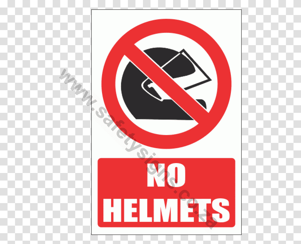 No Helmet Sign Dilarang Memakai Helm, Advertisement, Poster, Flyer Transparent Png