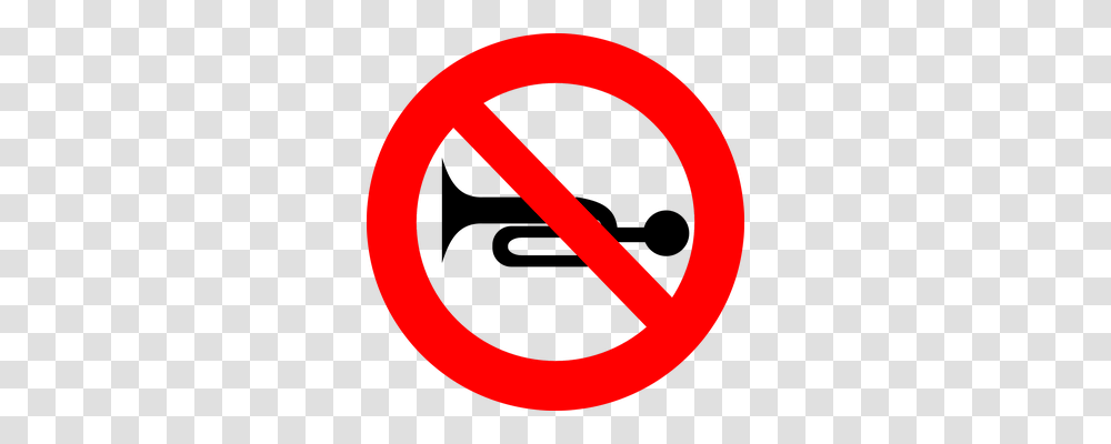 No Honking Symbol, Road Sign, Stopsign Transparent Png