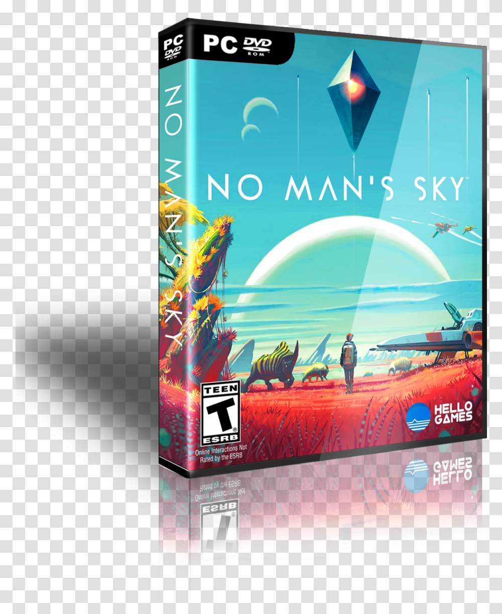 No Man's Sky No Man's Sky Cover, Person, Human, Poster, Advertisement Transparent Png