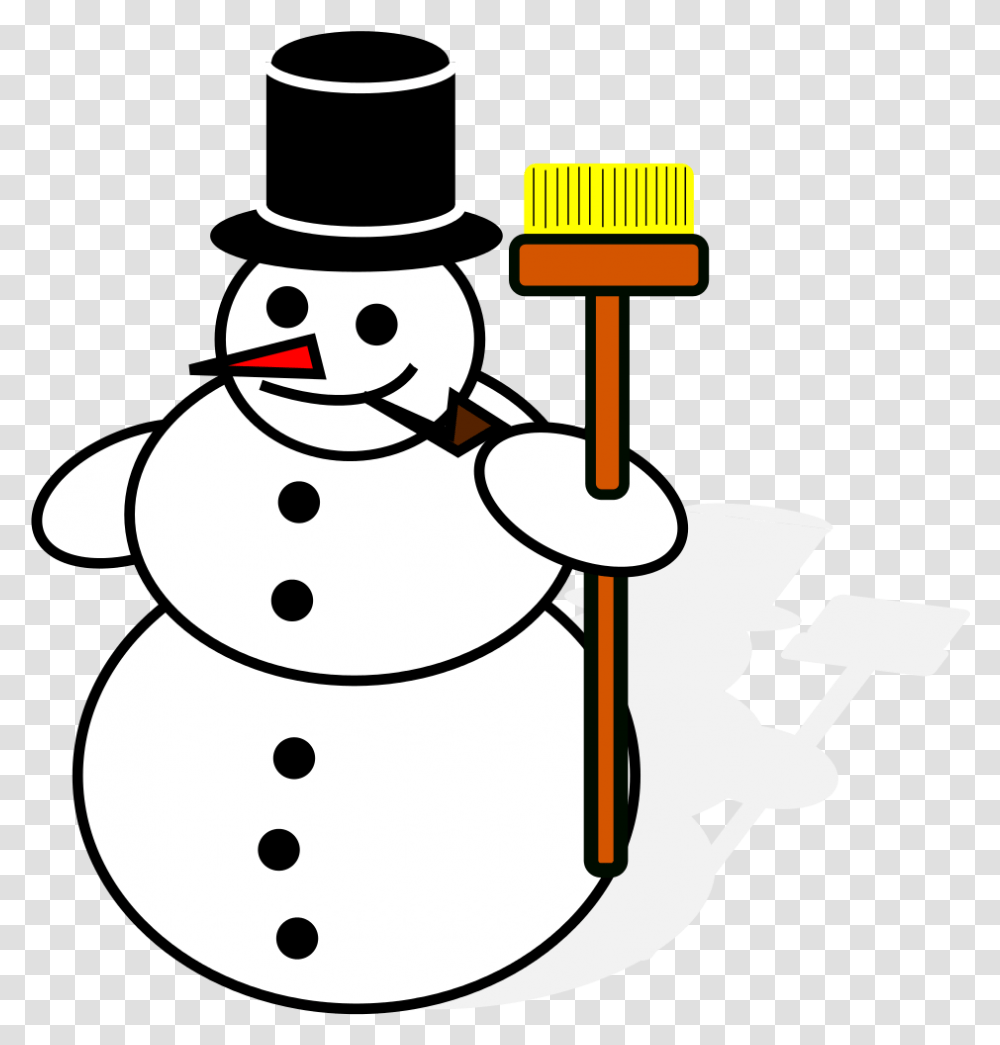 No Melt Snowman, Nature, Outdoors, Winter Transparent Png