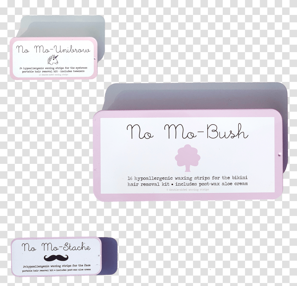 No Mo Stache Smooth Body Bundle, Rubber Eraser, Business Card, Paper Transparent Png