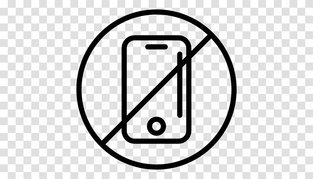 No Mobile Phone Allowed, Number, Sign Transparent Png