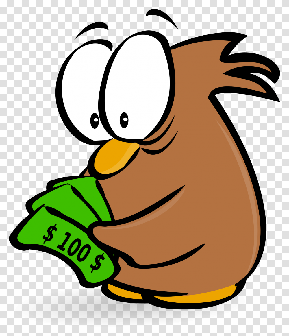 No Money Cartoon Buy Clip Art, Animal, Sack, Bag, Beaver Transparent Png