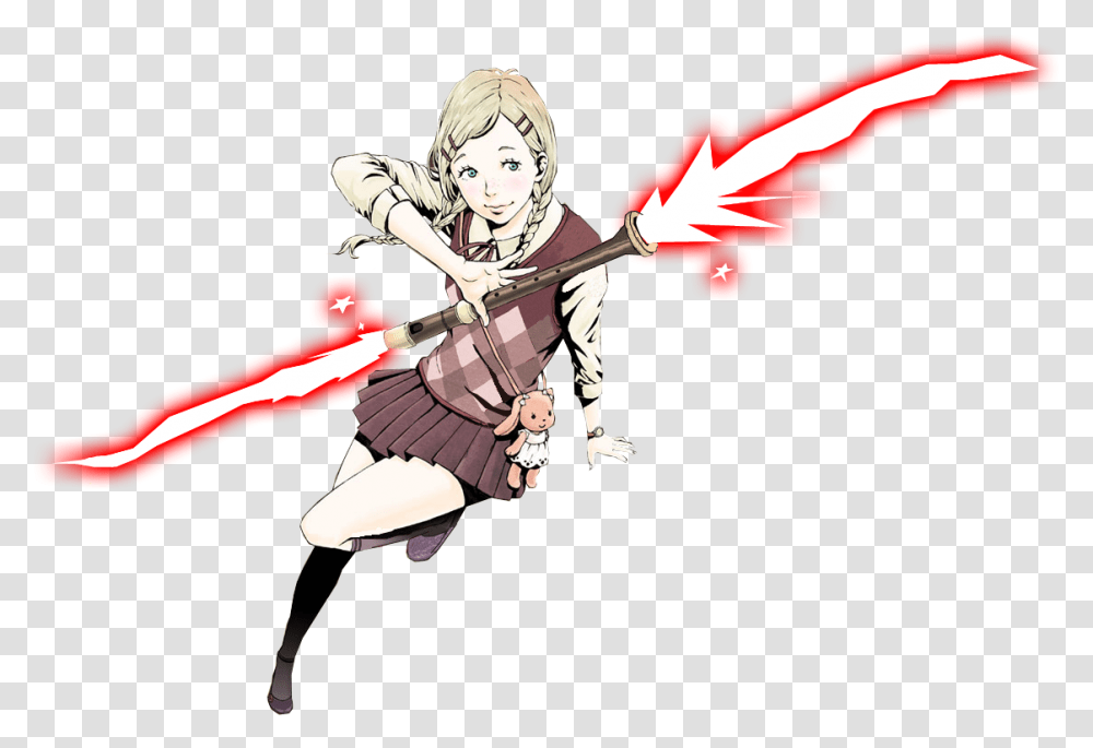 No More Heroes 2 Art, Person, Human, Archery, Sport Transparent Png