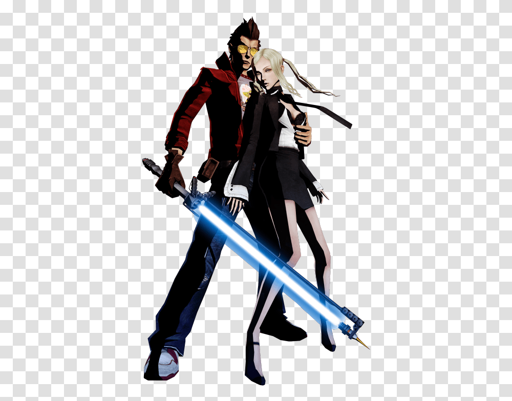 No More Heroes Travis No More Heroes, Duel, Person, Human Transparent Png