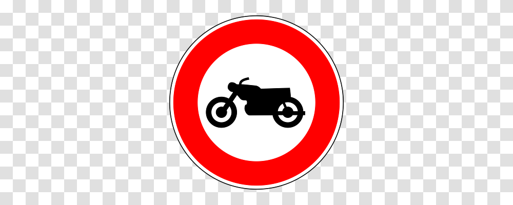 No Motorcycles Transport, Road Sign, Stopsign Transparent Png