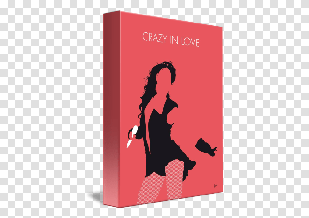 No My Beyonce Minimal Music Poster By Chungkong Art Silhouette, Novel, Book, Advertisement, Person Transparent Png