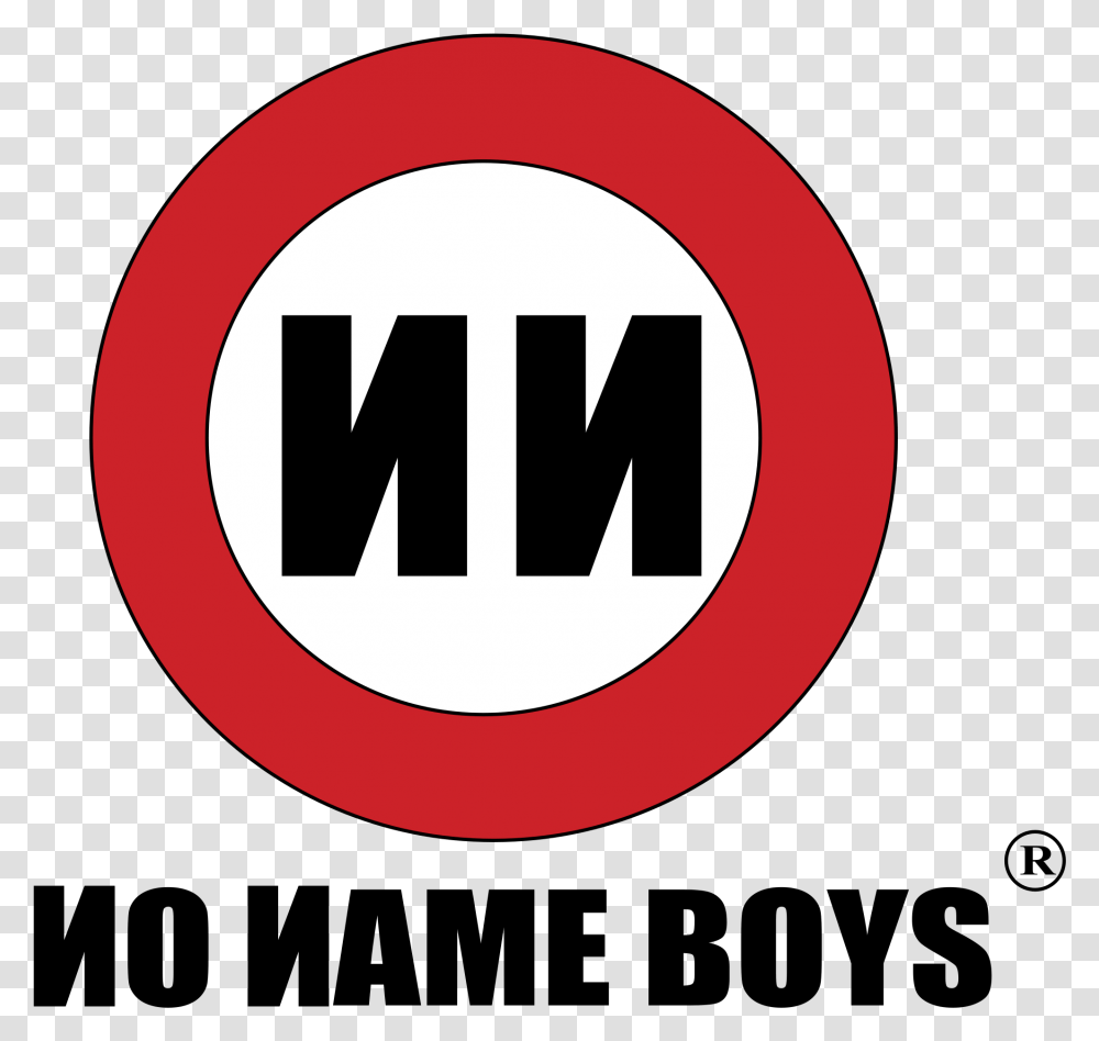 No Name Boys Logo Logo No Name Boys, Sign, Road Sign Transparent Png