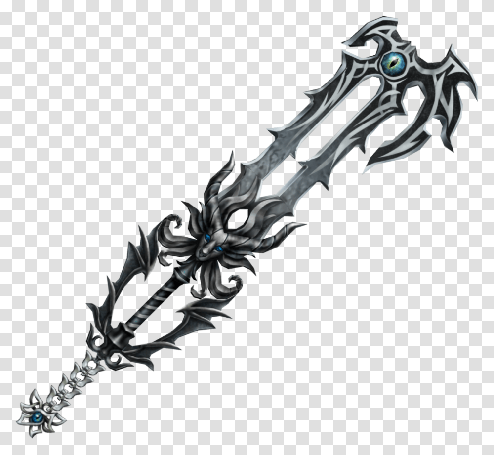 No Name Xehanort Keyblade, Weapon, Weaponry, Sword, Knife Transparent Png