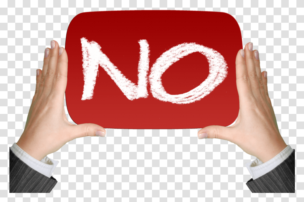 No Negative Finger Hand Keep Shield Cancellation Saying No Icon, Person, Beverage, Word Transparent Png