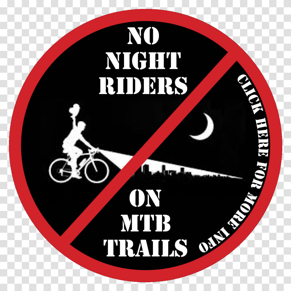 No Nite Rider Circle, Label, Logo Transparent Png