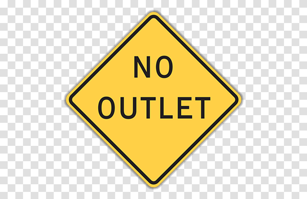 No Outlet No Outlet Sign, Road Sign, Stopsign Transparent Png