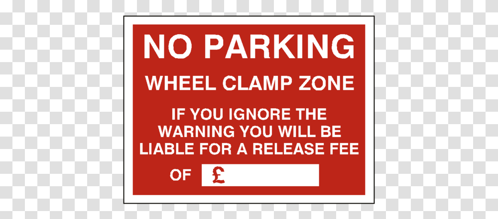 No Parking Wheel Clamp Fine Sign Parking Visiteurs, Face, Advertisement, Paper Transparent Png