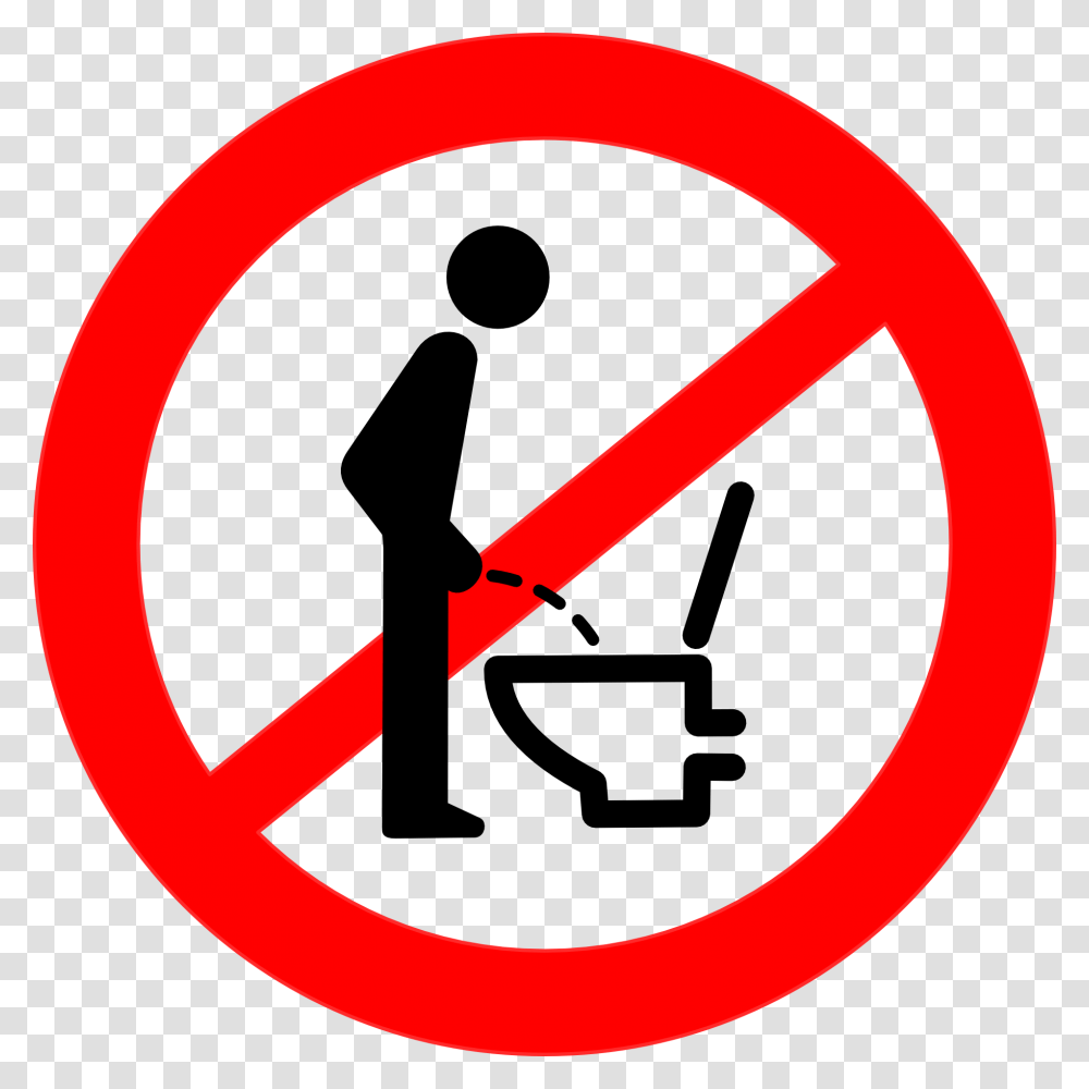 No Peeing, Road Sign, Stopsign Transparent Png