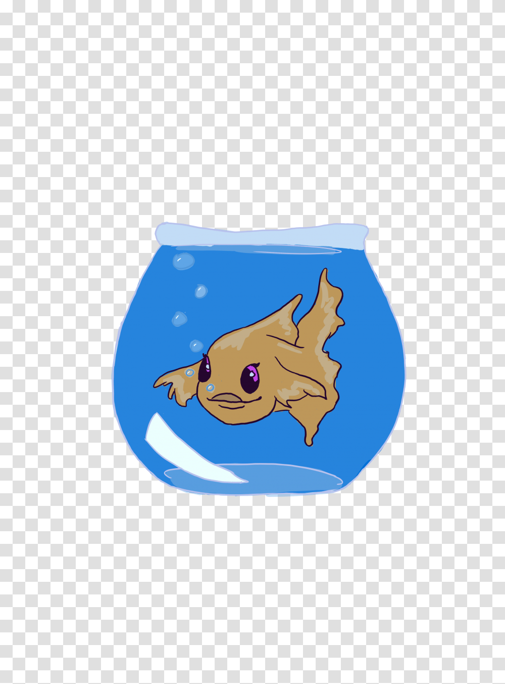 No Pets Allowed Invest In A Fish Bowl - The Wake Cartoon, Jug, Glass, Bag, Animal Transparent Png