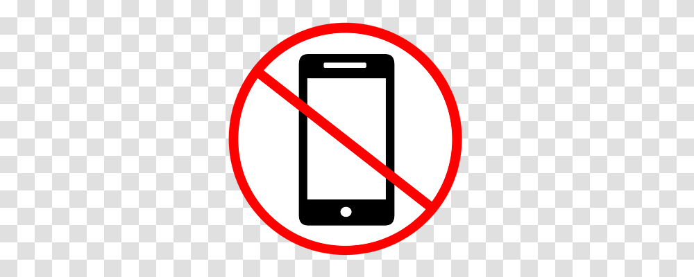 No Phone Symbol, Road Sign, Electronics, Stopsign Transparent Png