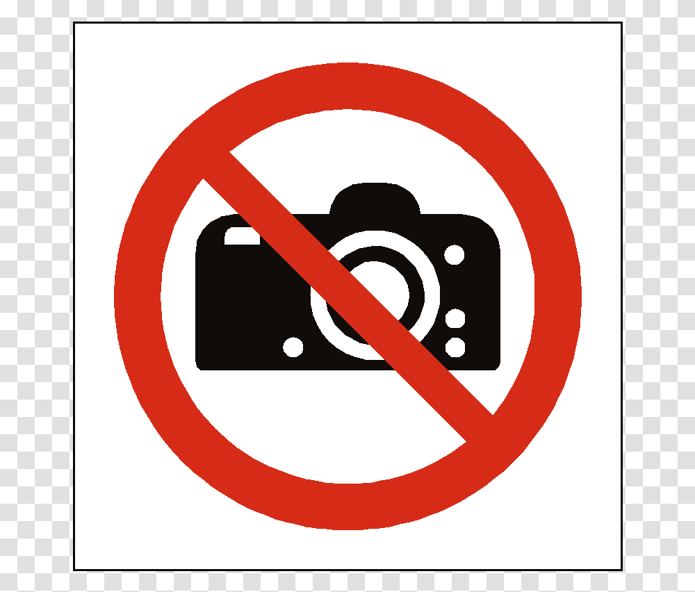 No Photography Symbol Label Dumping Not Allowed Sign, Road Sign, Rug, Electronics, Stopsign Transparent Png