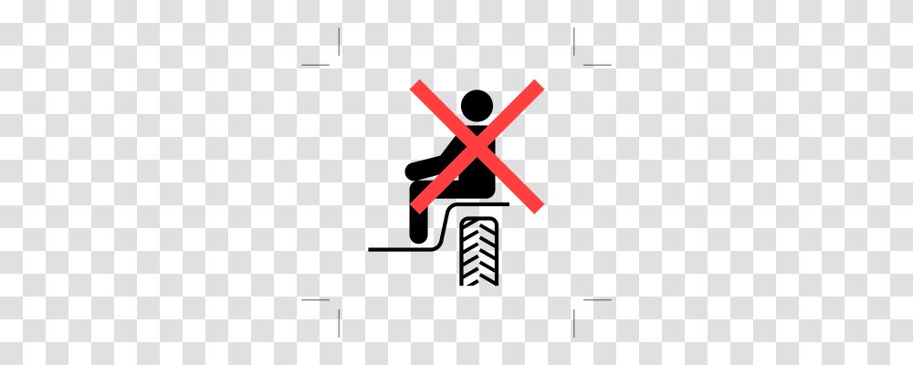 No Riding Cross, Logo, Trademark Transparent Png