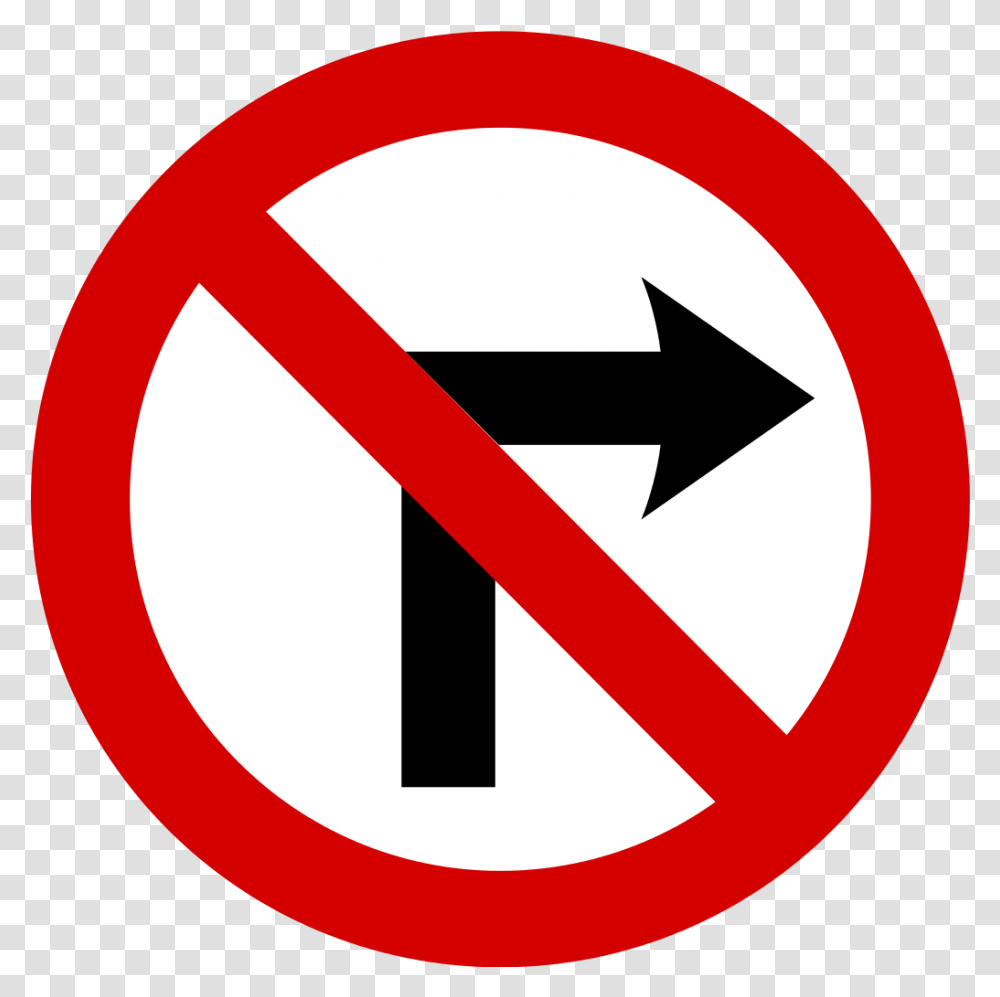 No Right Turn Traffic Sign Smoking And Naked Flames Forbidden, Symbol, Road Sign, Stopsign Transparent Png