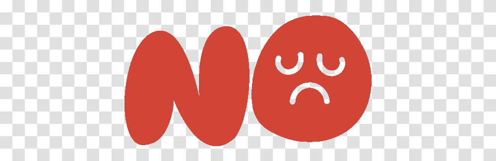No Sad Face Inside In Red Bubble Letters Gif No Dot, Heart, Text, Number, Symbol Transparent Png