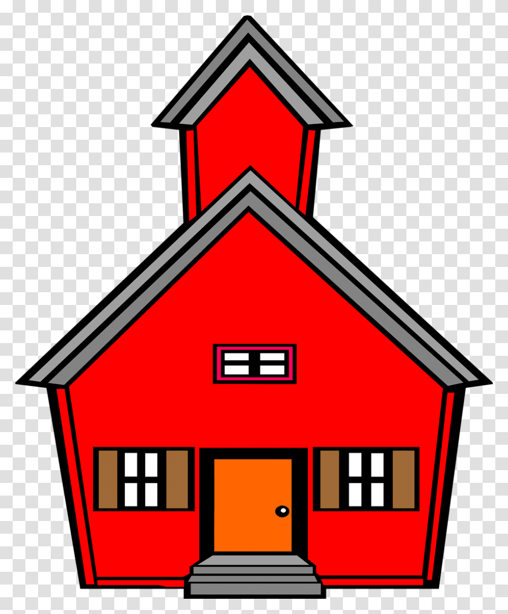 No School Clipart, Building, Housing, Architecture, House Transparent Png