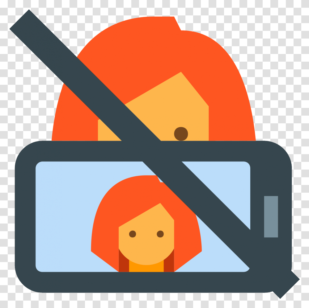 No Selfie Icon Selfie Flat Clipart Full Size Clipart Mobile Phone, Plant, Electronics, Food, Text Transparent Png
