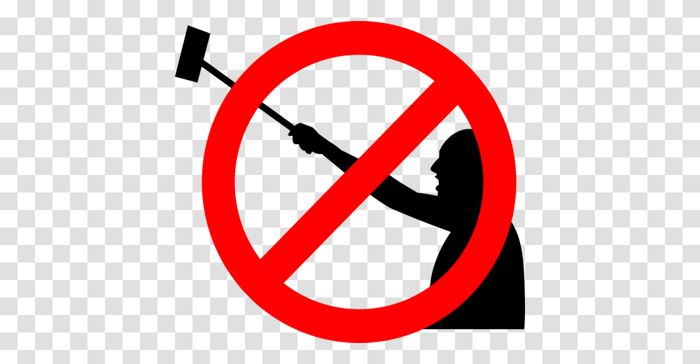 No Selfie Sticks Symbol, Road Sign, Stopsign Transparent Png