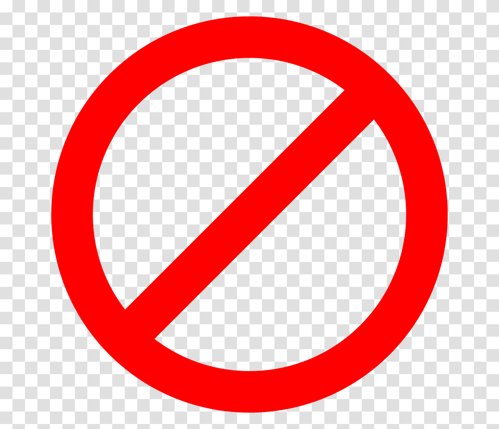 No Sign Clip Art, Road Sign, Stopsign Transparent Png