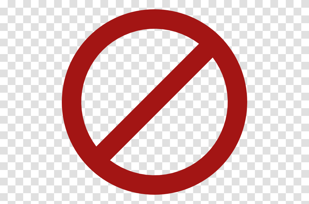 No Sign With Background Red Circle Cross, Road Sign, Stopsign, Tape Transparent Png