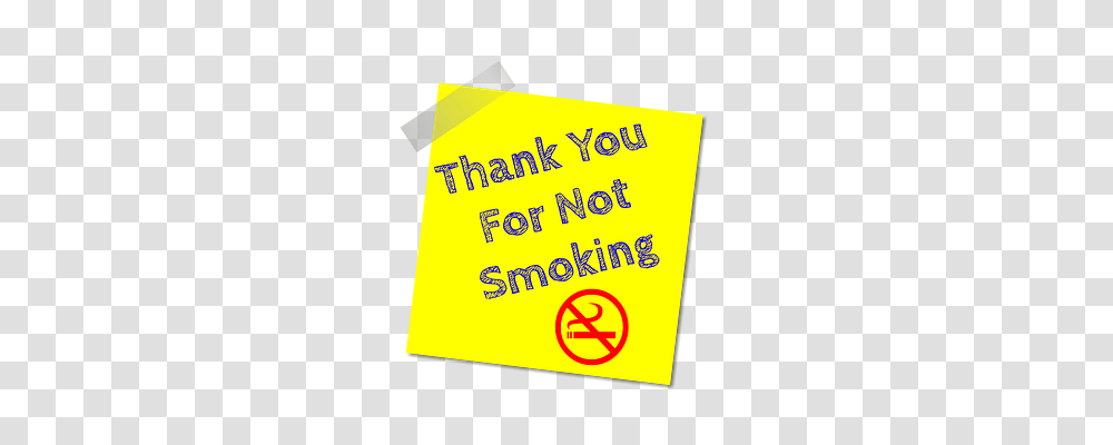 No Smoking Text, Label, Flyer, Poster Transparent Png