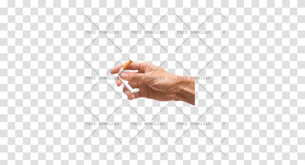 No Smoking An Image With Background Photo Paper, Hand, Finger, Person, Human Transparent Png