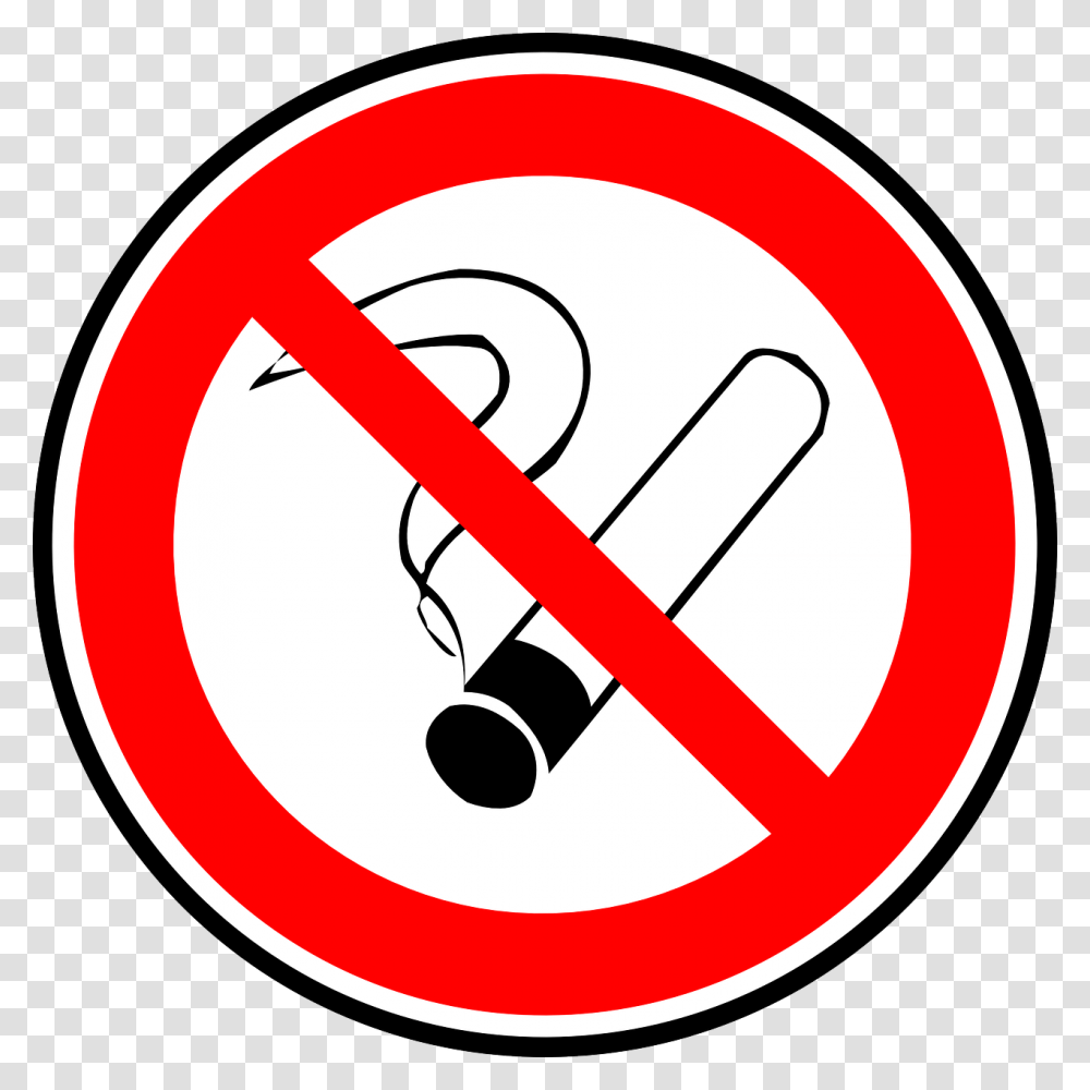 No Smoking Clipart, Road Sign, Stopsign Transparent Png