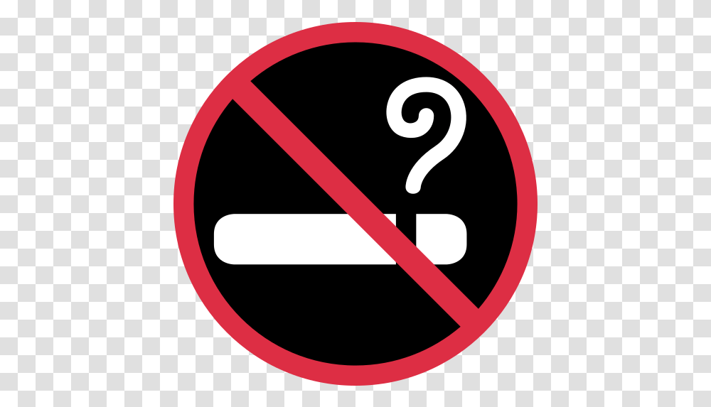 No Smoking Emoji Meaning, Symbol, Sign, Road Sign, Text Transparent Png