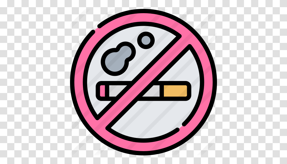 No Smoking Free Signs Icons No Smoking Pink Sign, Armor, Label, Text, Road Sign Transparent Png