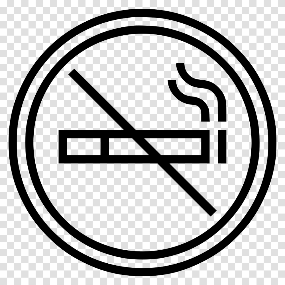 No Smoking Icon, Sign, Bus Stop Transparent Png