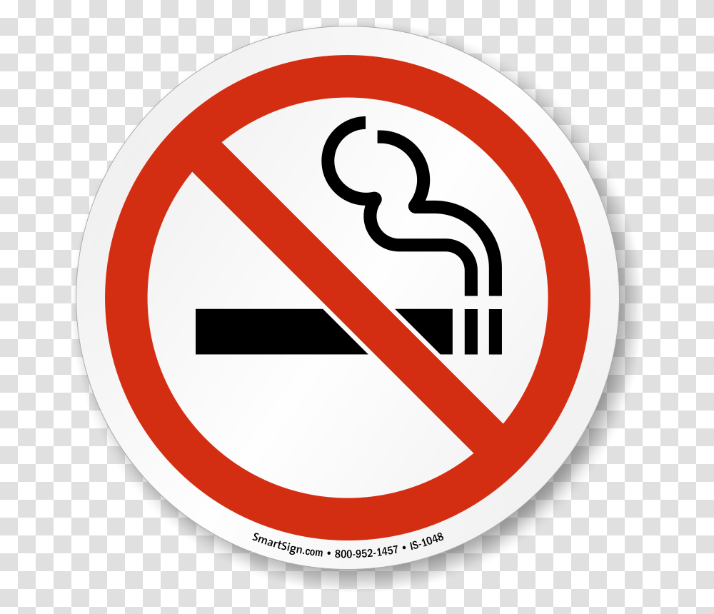 No Smoking In Office, Road Sign, Stopsign Transparent Png