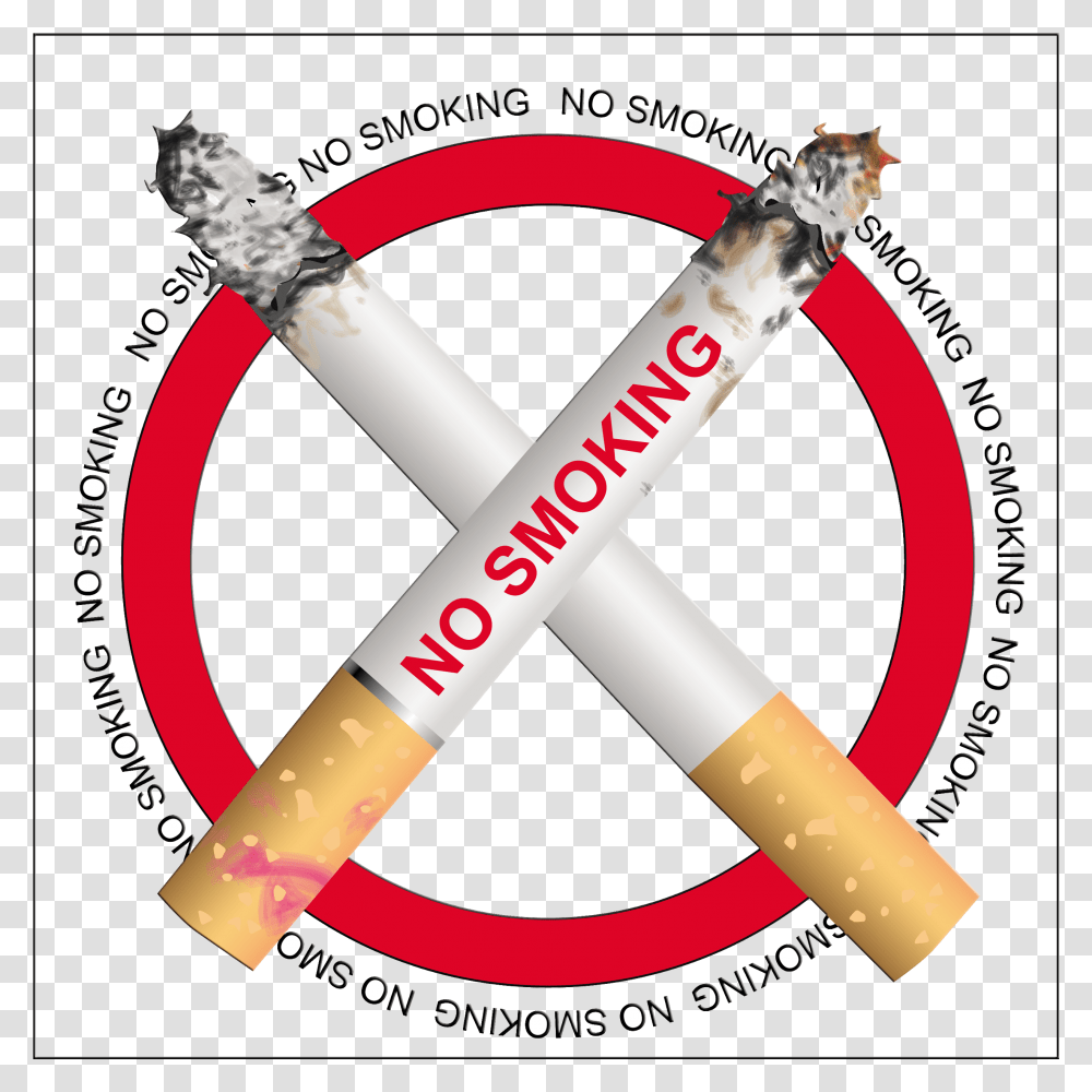 No Smoking Refuses Cigarettes Hazard Health Word Design Smoking, Axe, Tool, Ashtray Transparent Png