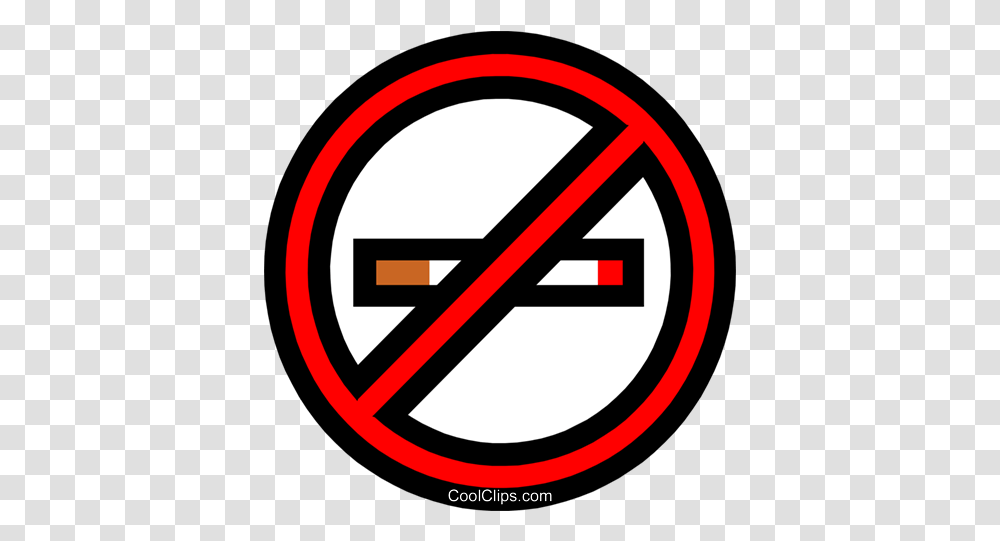 No Smoking Sign Royalty Free Vector Clip Art Illustration Illustration, Symbol, Road Sign, Logo, Trademark Transparent Png