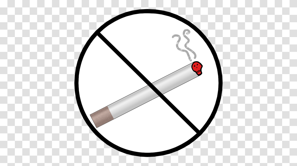 No Smoking Sign With Skull Vector Clip Art, Lamp, Stick, Baton, Pen Transparent Png